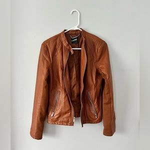 Express leather jacket